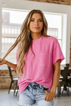 Harmony Ribbed Knit Tunic