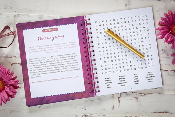 100 Days of Prayer For Women (Word Search Devotional)