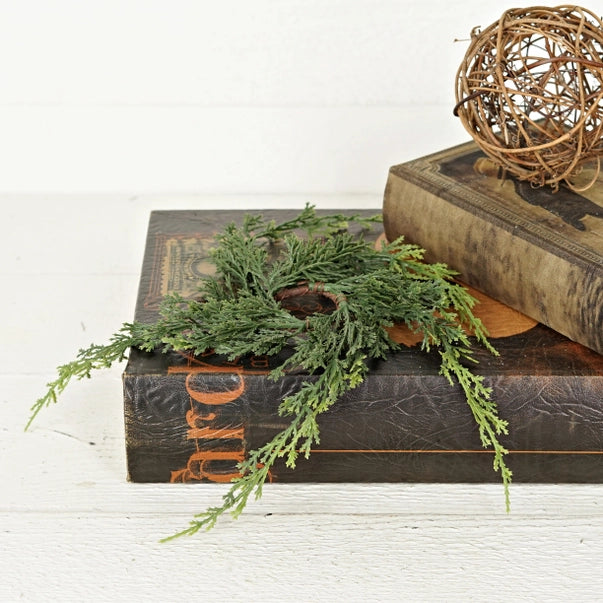 1.5” Mixed Green Cypress Pine Ring