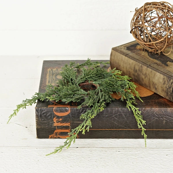 1.5” Mixed Green Cypress Pine Ring