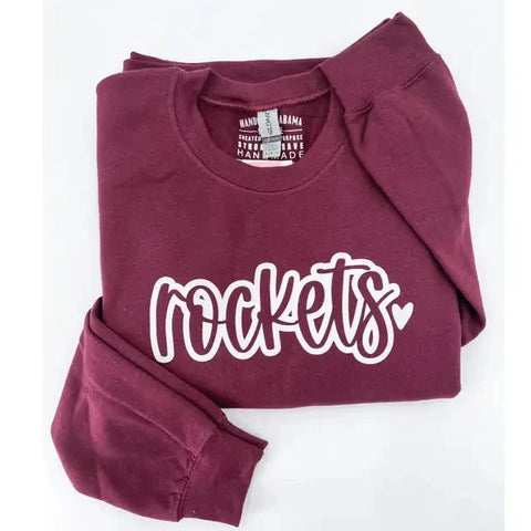 Rockets Bubble Design Sweatshirt