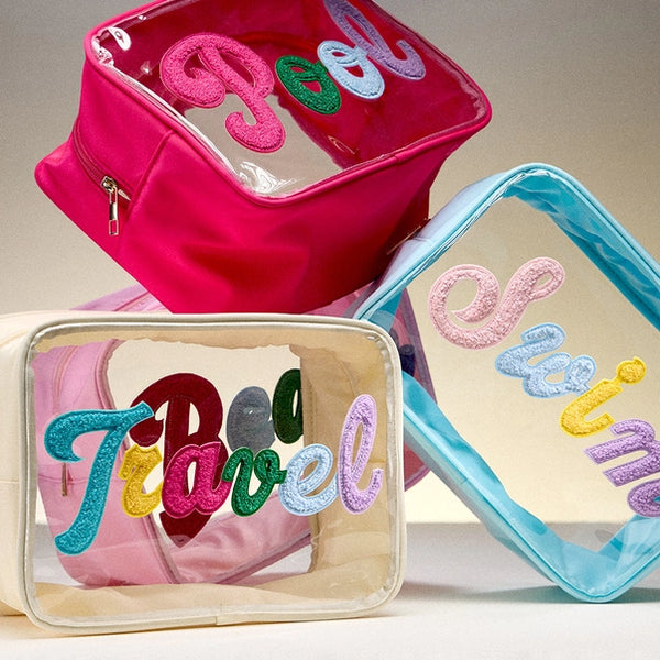 Pool Message Transparent Pouch Bag / Organizer