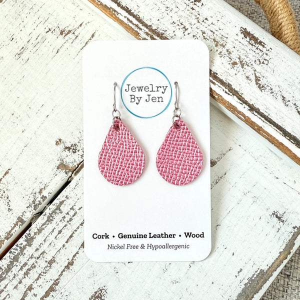 Small Teardrop Earrings | 7 Different Patterns