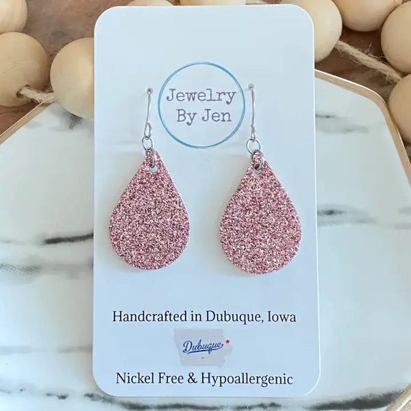 Small Teardrop Earrings | 7 Different Patterns