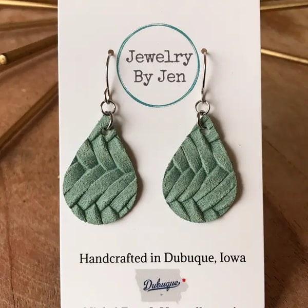 Small Teardrop Earrings | 7 Different Patterns