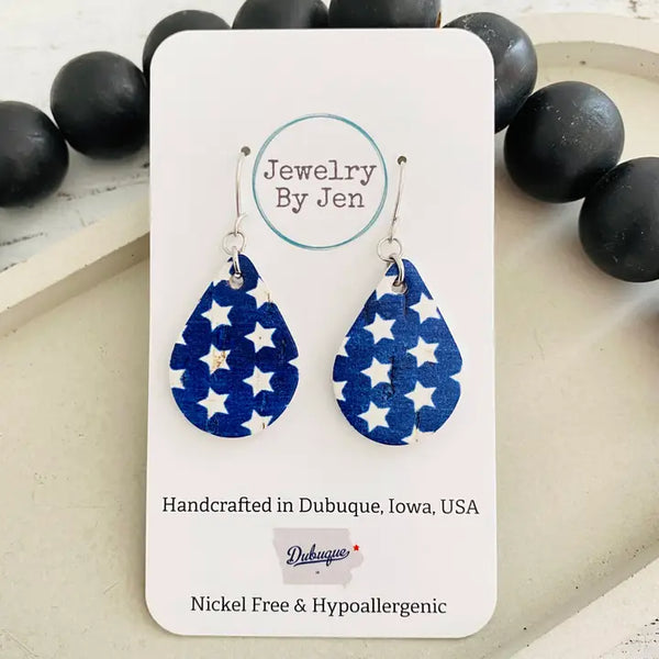 Small Teardrop Earrings | 7 Different Patterns