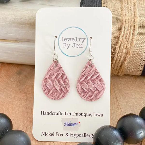 Small Teardrop Earrings | 7 Different Patterns