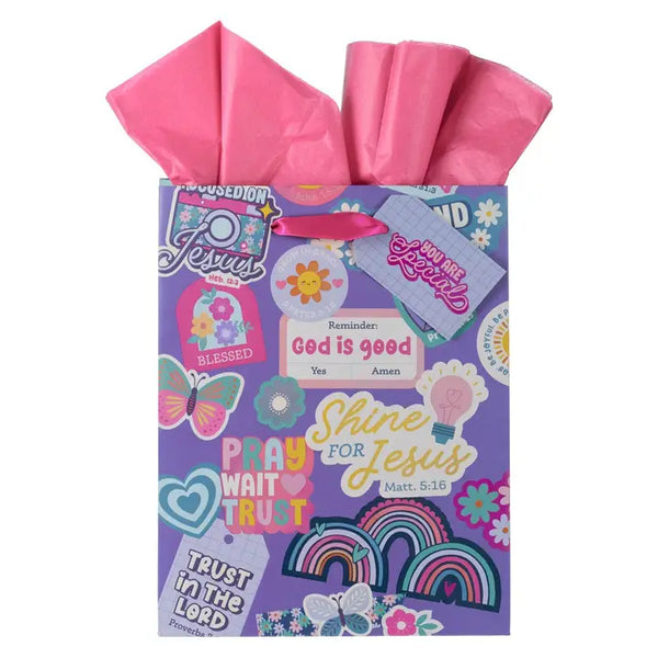 Shine For Jesus Matt. 5:16 Gift Bag | Medium Size