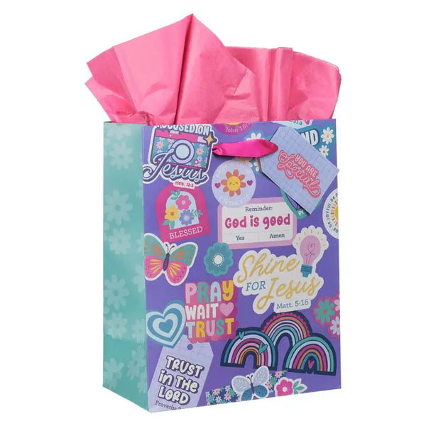 Shine For Jesus Matt. 5:16 Gift Bag | Medium Size