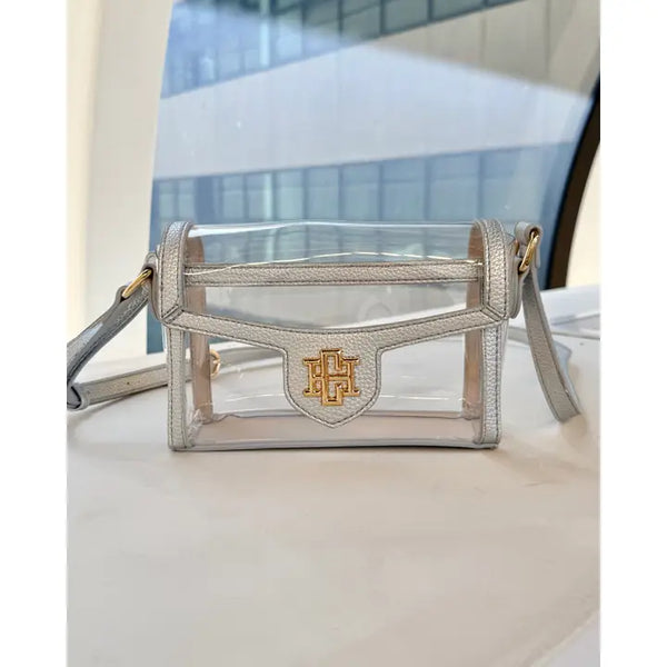 Anna Clear Bag | Silver