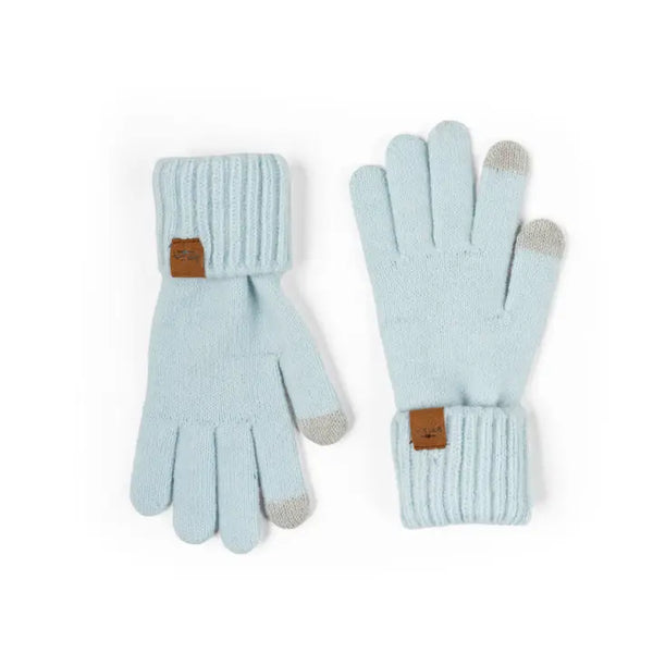 Britt's Knits Mainstay Gloves | Oat or Sky