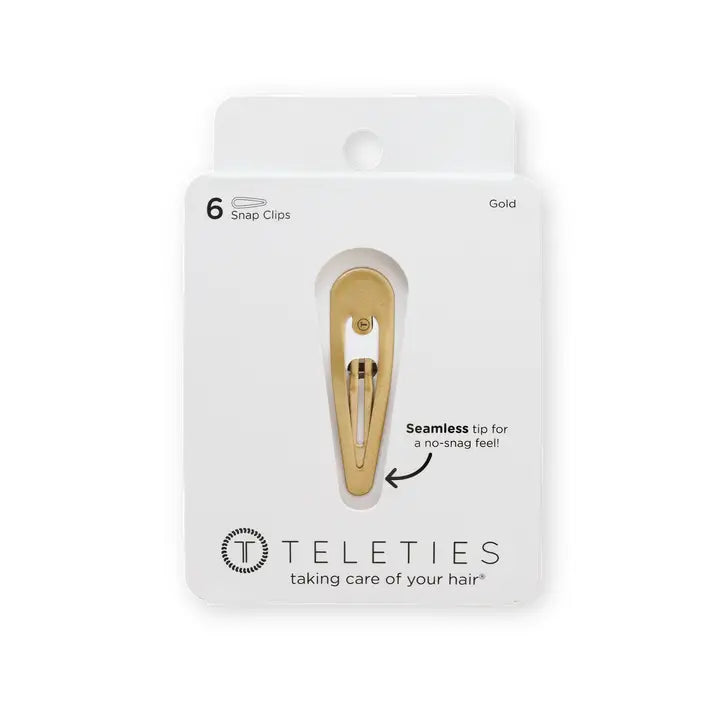 Snap Clip | Gold | 6 Count
