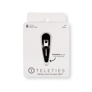Snap Clip | Jet Black | 6 Count