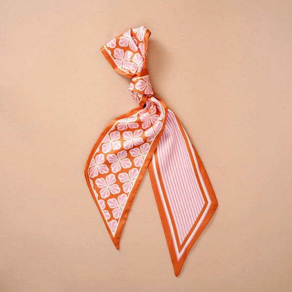 Twirl & Tie Scarf Accessory-Sienna Spice