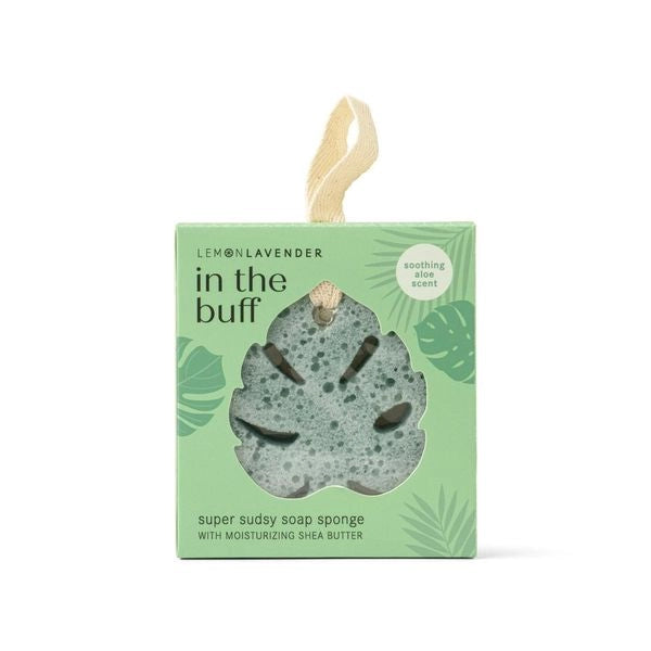 Lemon Lavender in the Buff Super Sudsy Soap Sponge