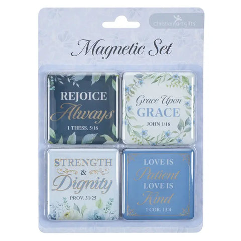 Strength & Dignity Prov. 31:25 Magnet Set