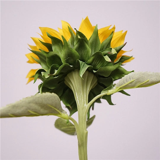 27.5"-Lux Collection-Moisturized Real Touch Sunflower Stem