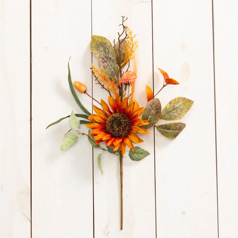 Sunflower and Foliage Mix Stem