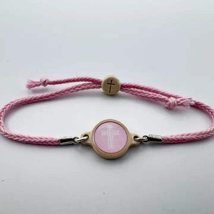 Tap To Pray™ - Survivor Series Handmade Bracelets | Lotus+ Cross