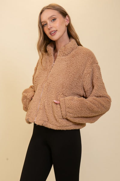 Snuggle Me Up Cozy Sherpa |Taupe