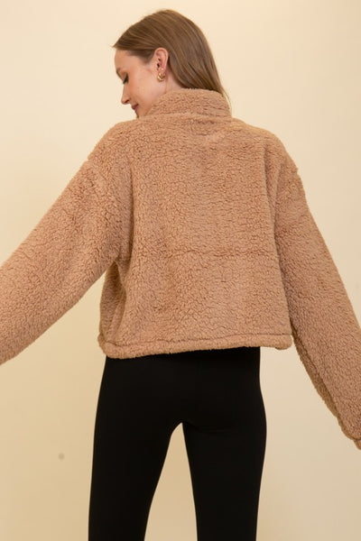 Snuggle Me Up Cozy Sherpa |Taupe