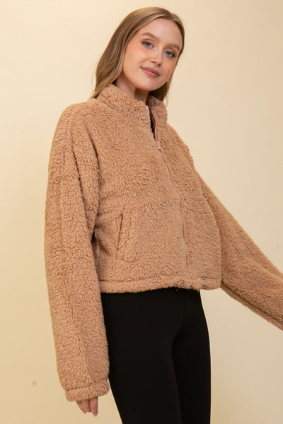 Snuggle Me Up Cozy Sherpa |Taupe