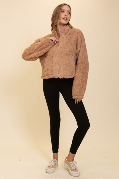Snuggle Me Up Cozy Sherpa |Taupe