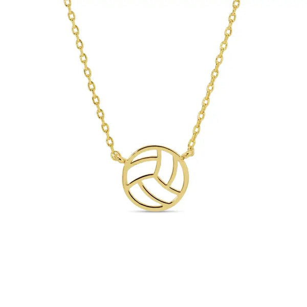 Petite Sports Necklace | Baseball/Softball, Basketball, Volleyball
