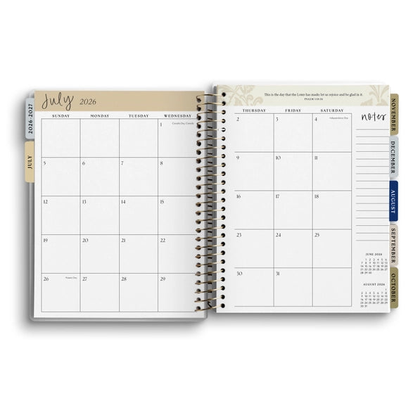 Walking with Jesus 2026-2027 18 Month Planner
