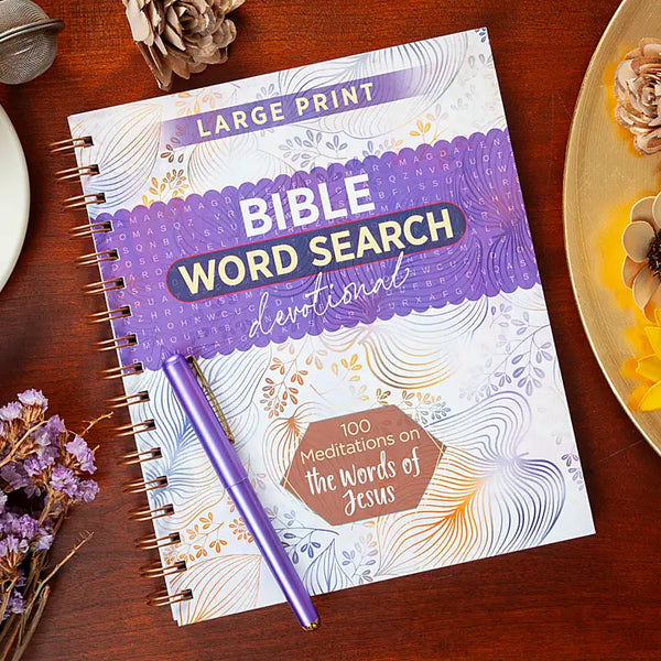 100 Meditations On the Words of Jesus (Word Search Devo)
