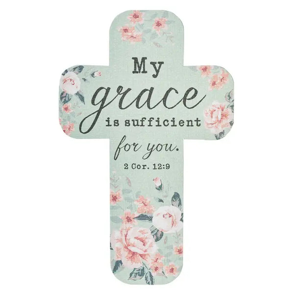 My Grace Is Sufficient Cross Bookmark Set - 2 Corinthians 12