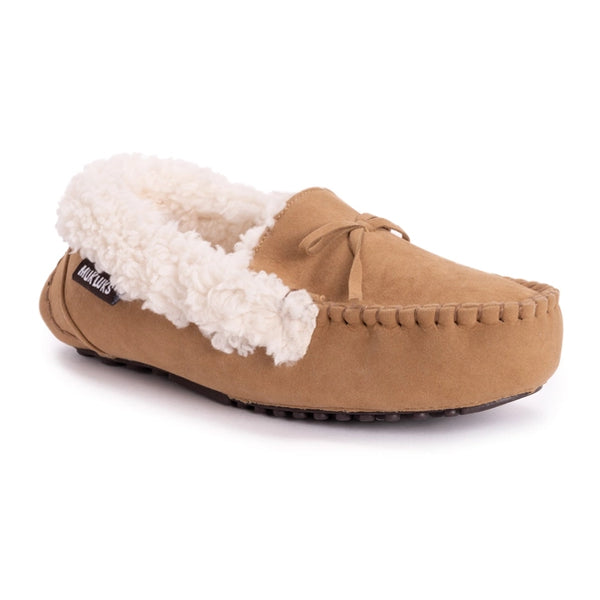 Muk Luks Women's Jaylah Moccasin Slipper | Camel