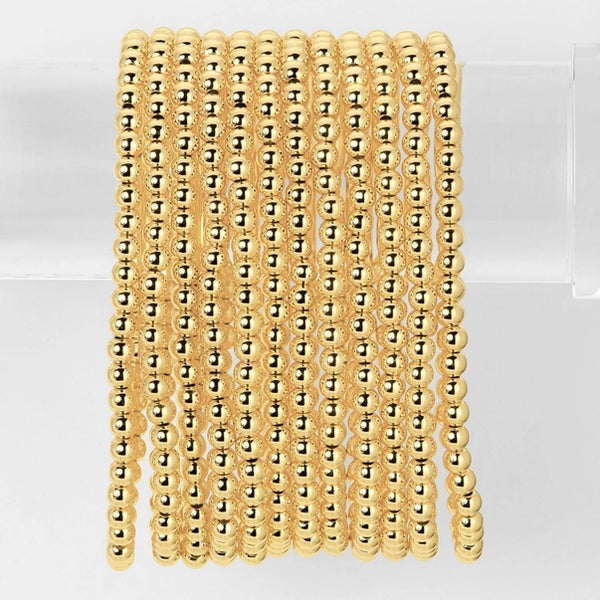 4mm Bead Stretch Bracelet