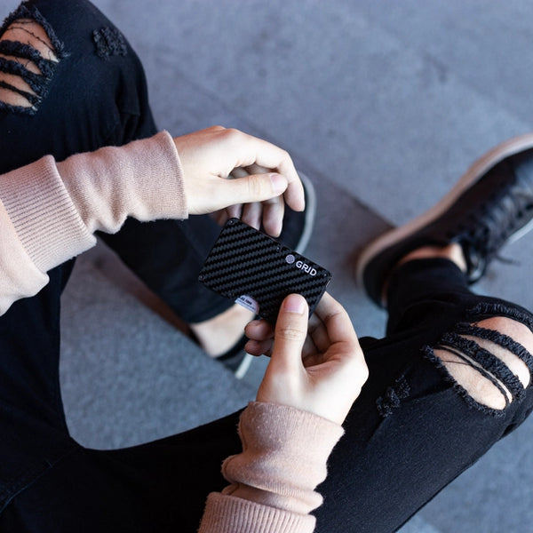 Grid Wallet | Carbon Fiber