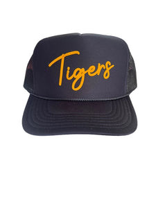 Auburn "Tigers" Puffy Trucker Hat