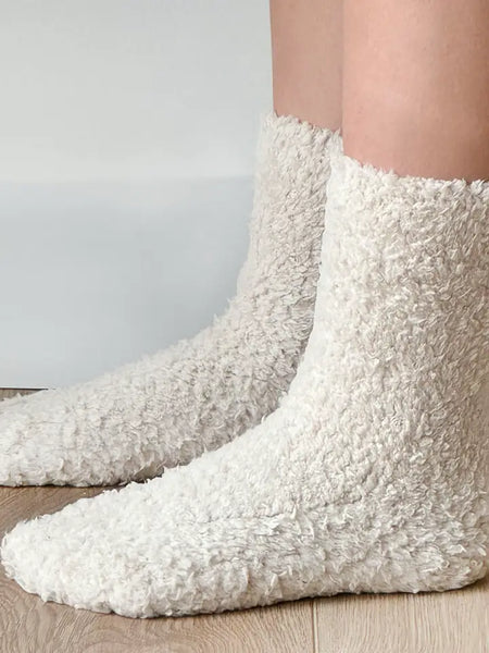 Women's Holiday Cozy Socks with Jingle Bell