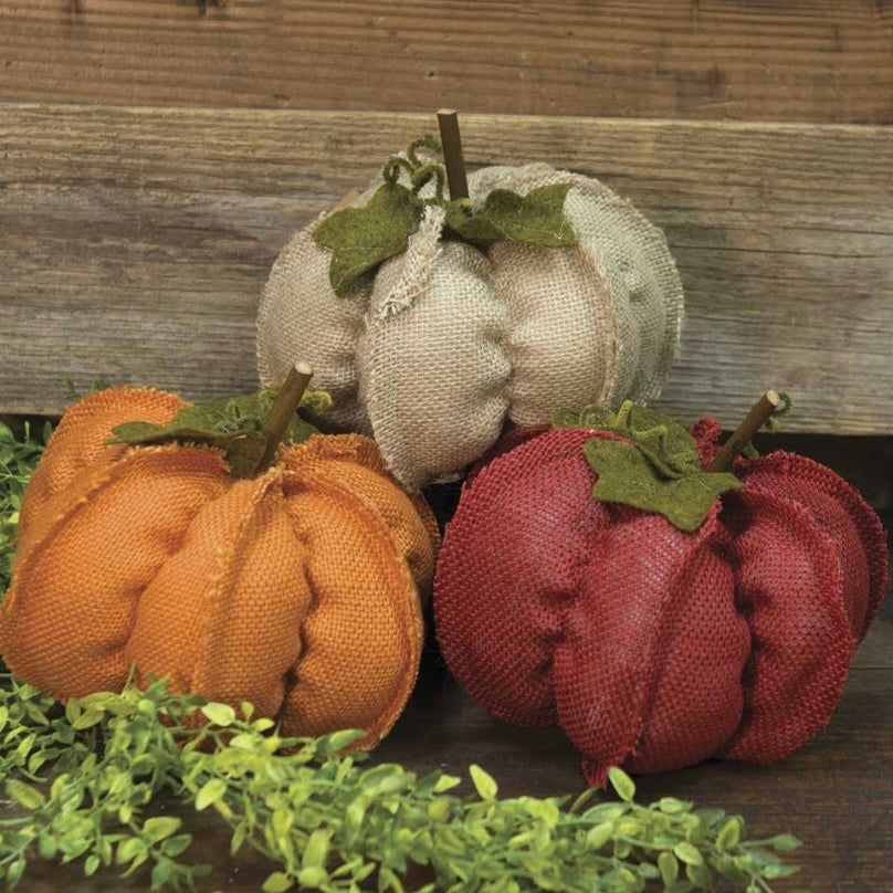 Fabric/Burlap Pumpkins