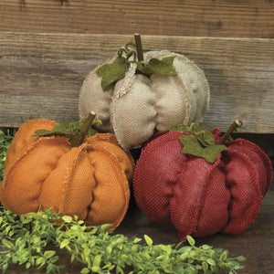 Fabric/Burlap Pumpkins