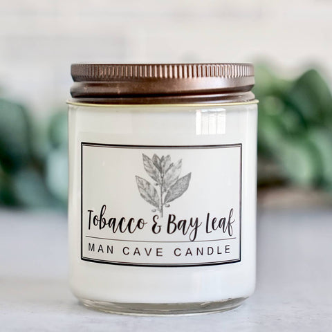 Tobacco and Bay Soy Candle