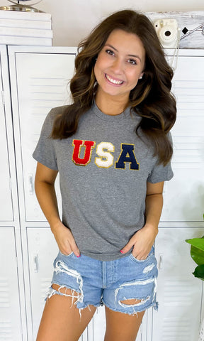 USA Chenille T-Shirt