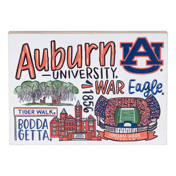 Auburn Icon Block