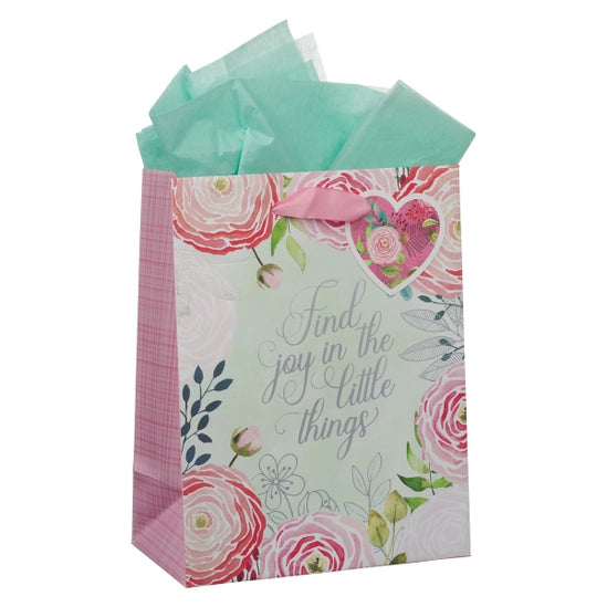 Find Joy in the Little Things- Medium Gift Bag