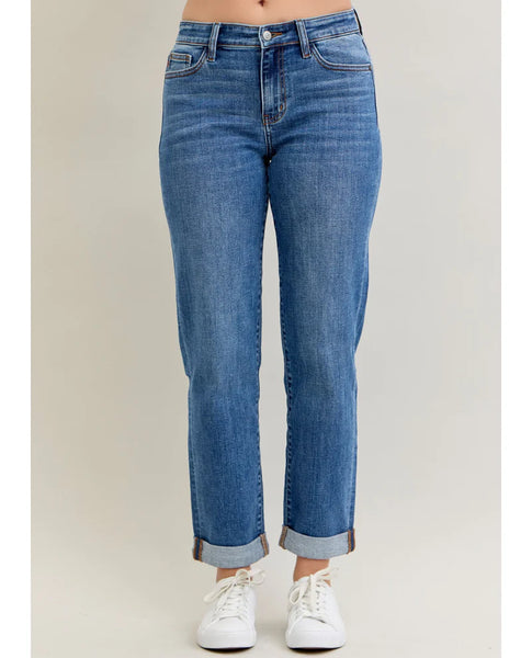 Judy Blue MR BF Classic Cuffed