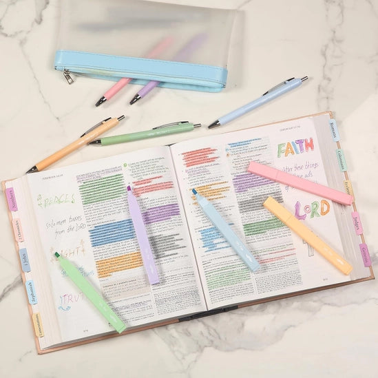 Mr. Pen No Bleed Aesthetic Highlighters & Pens