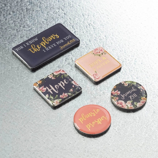 Plans To Prosper/Hope & A Future Magnet Set