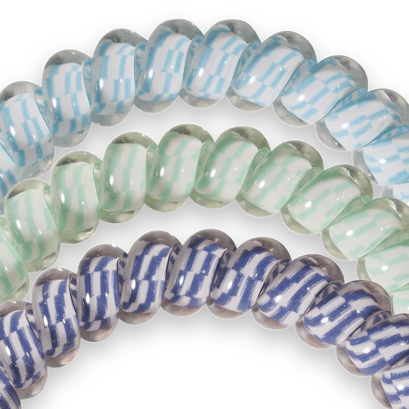 Spiral Hair Coil | Small | Summer Colors