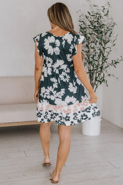 Bethie Floral Print Dress