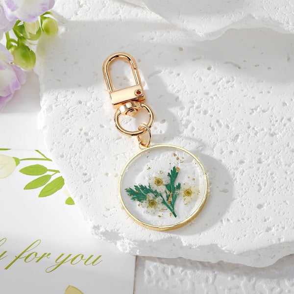 Bag Charm-Pressed Dried Flower | Assorted