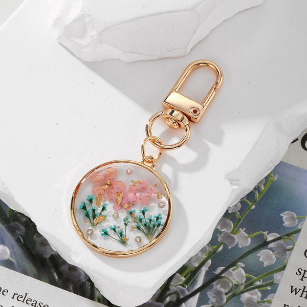 Bag Charm-Pressed Dried Flower | Assorted