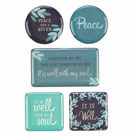 It Is Well/Peace Magnet Set